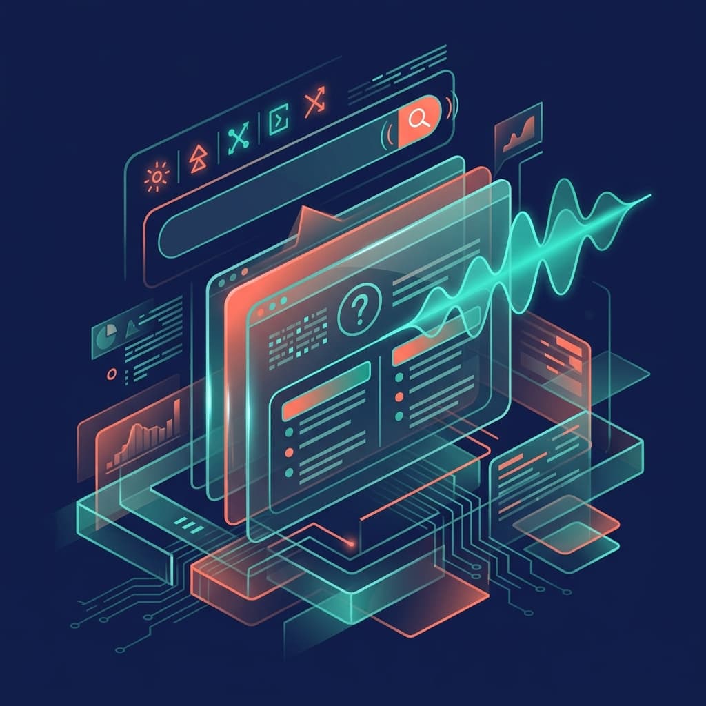 Answer Engine Optimization showing direct answer boxes and voice search